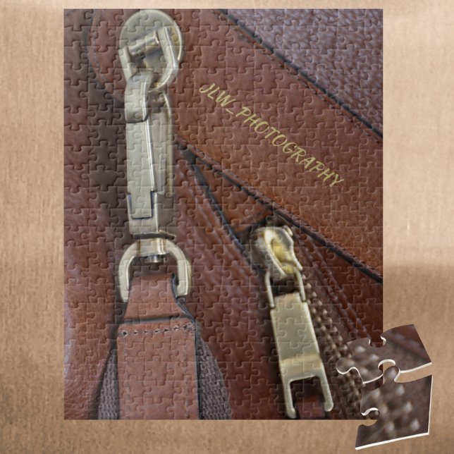 Puzzle Cuir découpé et zippé Personnalisé (Créateur téléchargé)