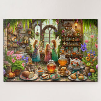 Puzzle Cuisine de fée enchantée Thé et Heure de magie au