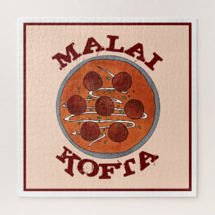 Puzzle Cuisine indienne Malai Kofta Plat végétarien