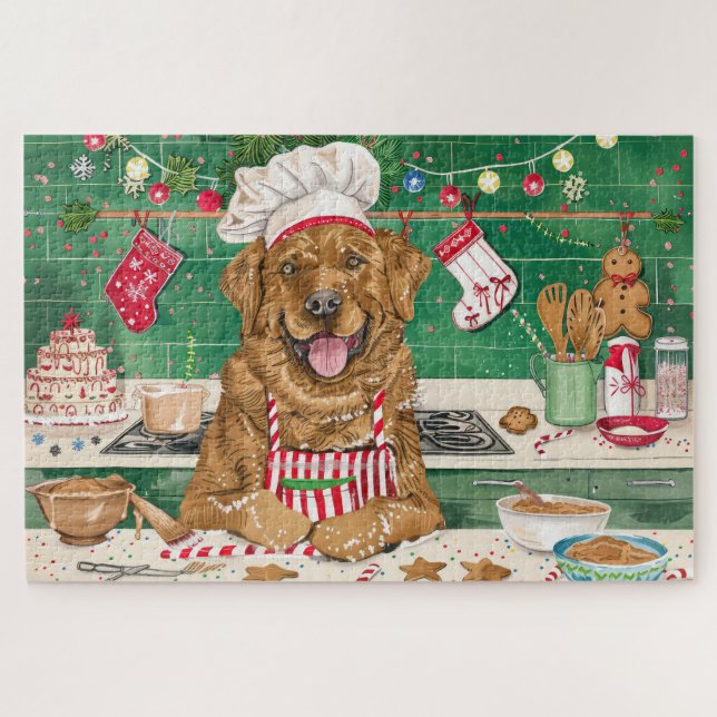 Puzzle Cuisine rétritrice de la baie de Chesapeake : Noël (Horizontal)