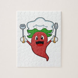 Puzzle Cuisinier de poivre Vegan