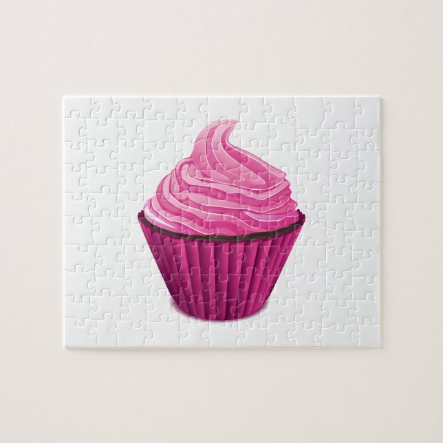 Puzzle Cupcake rose (Horizontal)