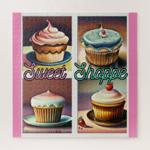 Cupcakes-Pop Art coloré