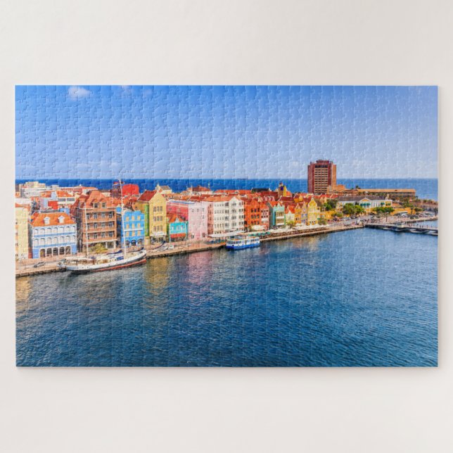 Puzzle Curaçao, Antilles de Pays-Bas (Horizontal)