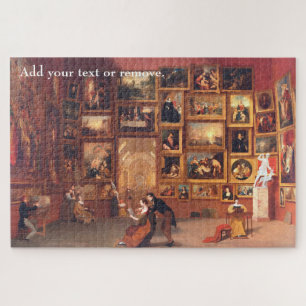 Puzzle Custom, "Galerie du Louvre" Samuel F.B. Morse,
