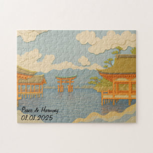 Puzzle Custom Japon Voyage Paysage Shrine esthétique