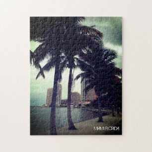Puzzle Custom Miami Florida Centre-ville et port - Adulte