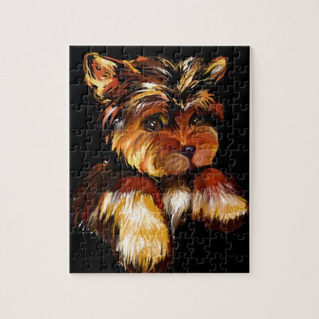 PUZZLE CUT YORKIE POO (Vertical)