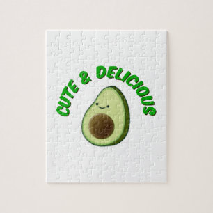 Puzzle Cute And Delicious Avocado