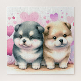 Puzzle Cute Chow Chow Chipies