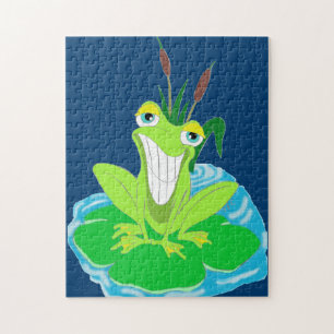 Puzzle Cute Frog