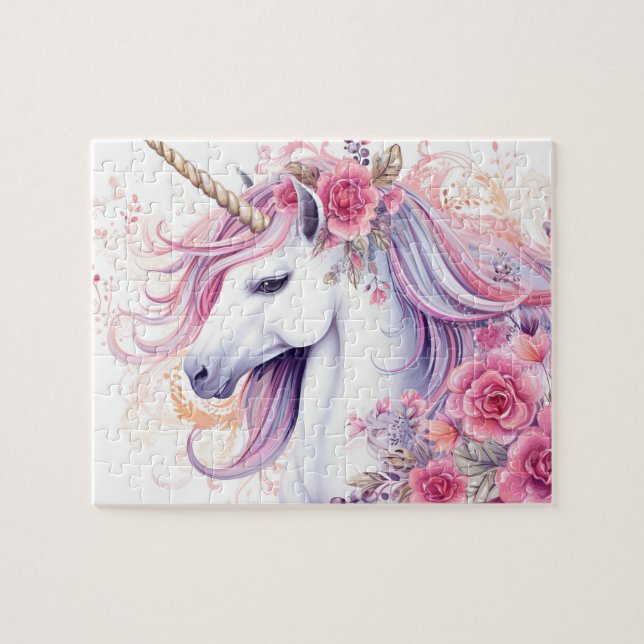 Puzzle Cute Magique Unicorne (Horizontal)