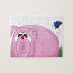 Puzzle Cute Piglet Chumley Et De Beaux Amis