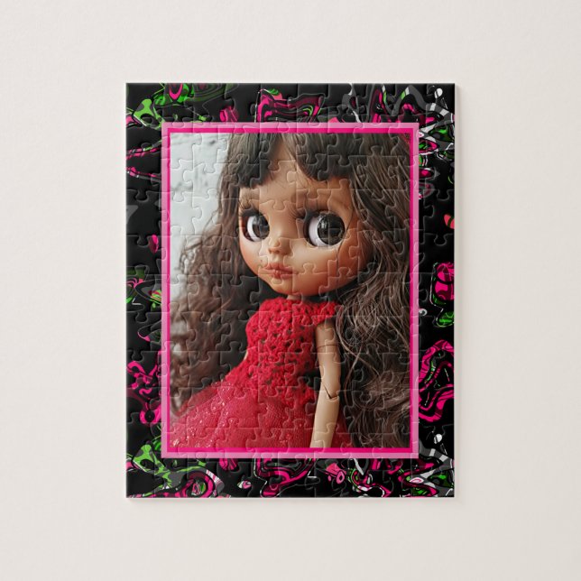 Puzzle, Cute puzzle, doll, children's puzzle (Vertical)