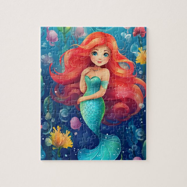 Puzzle Cute sirène (Vertical)