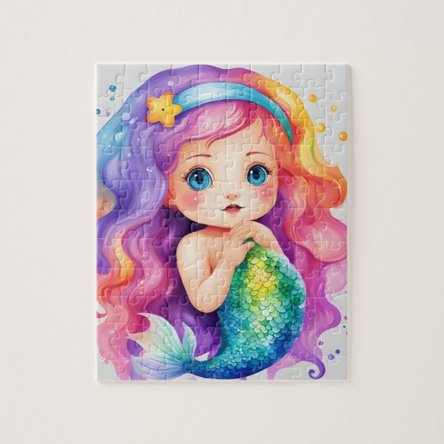 Puzzle Cute sirène (Vertical)