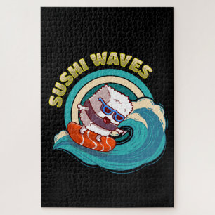 Puzzle Cute surf Kawaii Sushi