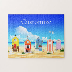 Puzzle Cute Tiny Beach Shacks Thunder_Cove