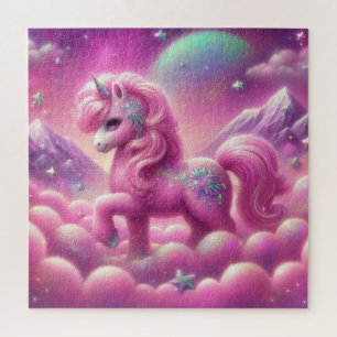 Puzzle Cute violet et rose parties scintillant clair lico