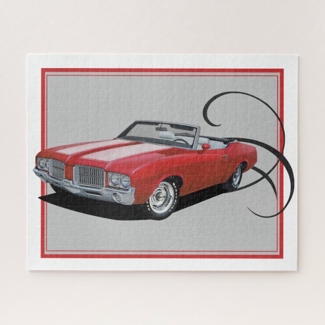 Puzzle Cutlass rouge (Horizontal)