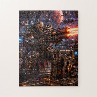 Puzzle Cyborg Space Pirate — Heavy Gunner