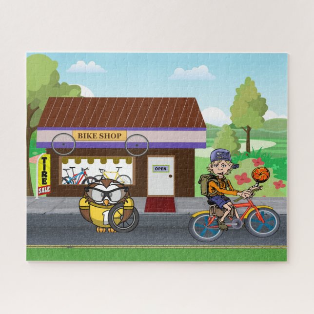 Puzzle Cycles d'Hootin (Horizontal)