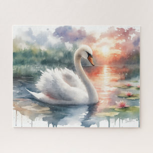 Puzzle Cygne dérivant