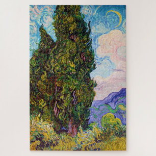 Puzzle Cyprès, Van Gogh