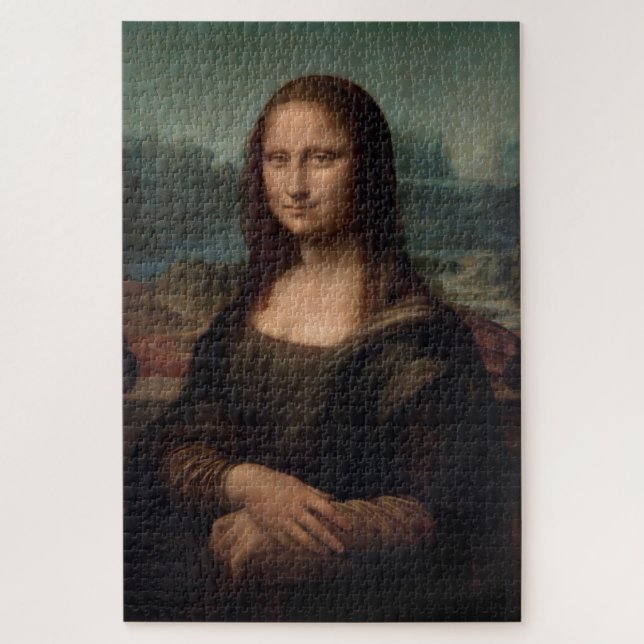PUZZLE : DA VINCI : LA MONA LISA (Vertical)