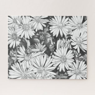 Puzzle d'abeilles de miel Puzzles d'art de fleurs 