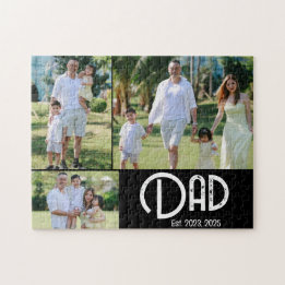 Puzzle Dad Established Grunge text 3 photo