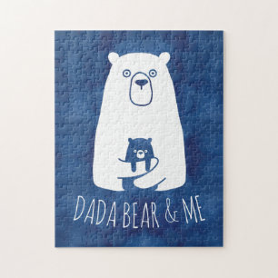 Puzzle DADA BEAR & ME Papa Enfants Fils Fils Ours Dada