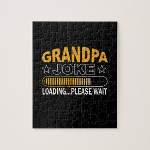 Puzzle Daddy Gift Grand-père Chargement S'Il Vous Plaît