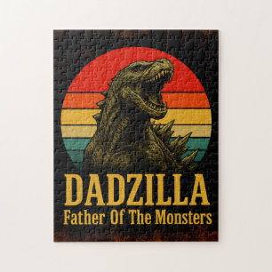 Puzzle Dadzilla Père De La Fête des pères Des Monstres