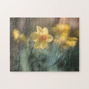 Puzzle Daffodique de Fleur Jaune Nature Photo