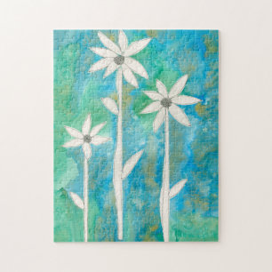 Puzzle Dainty Daisies I