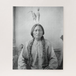 Puzzle Dakota Leader assis Bull Amérindien