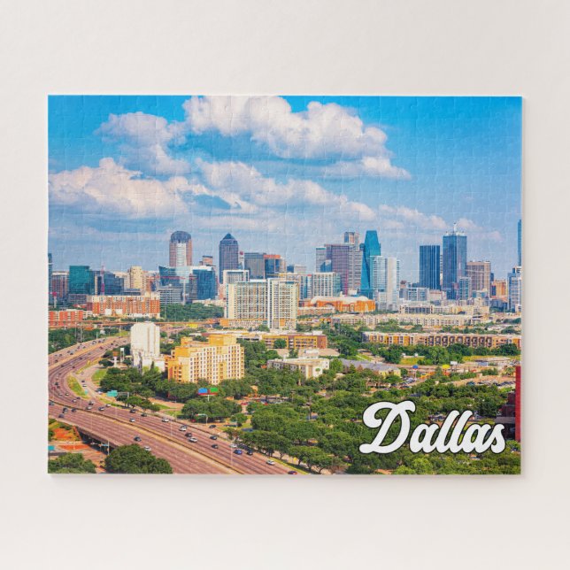 Puzzle Dallas, Texas, États-Unis (Horizontal)