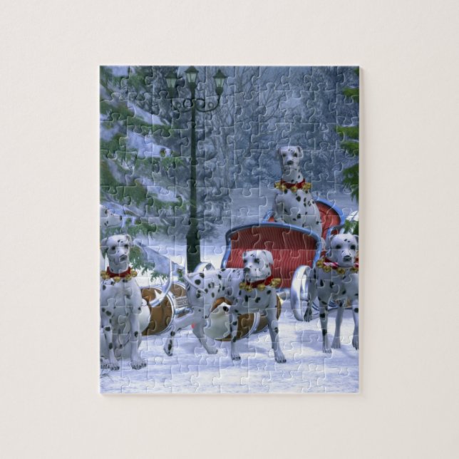 Puzzle Dalmates de vacances (Vertical)