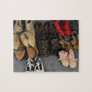 Puzzle d'amant de chaussure