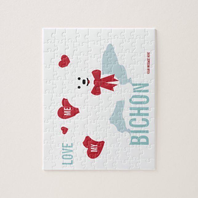 Puzzle d'amants de Bichon (Vertical)