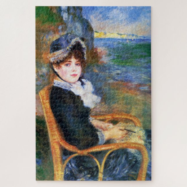 Puzzle Dame de la mer (par Pierre-Auguste Renoir) (Vertical)