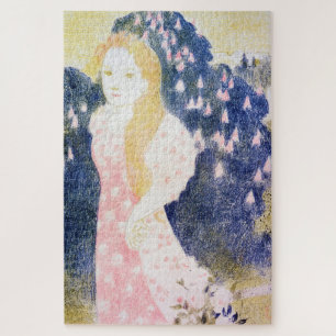 Puzzle Dame en Robe rose, Maurice Denis