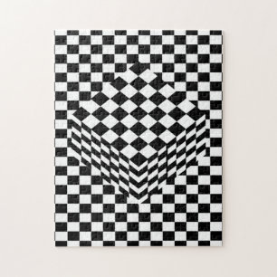 Puzzle Damier d'illusion