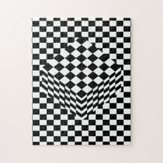 Puzzle Damier d'illusion