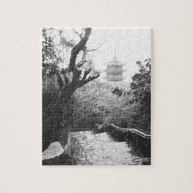 Puzzle Danang Vietnam, Temple View Marble Mountain (Vertical)