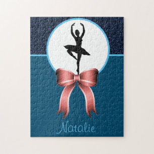Puzzle Dance Girls Parties scintillant et Bow Jigsaw Puzz