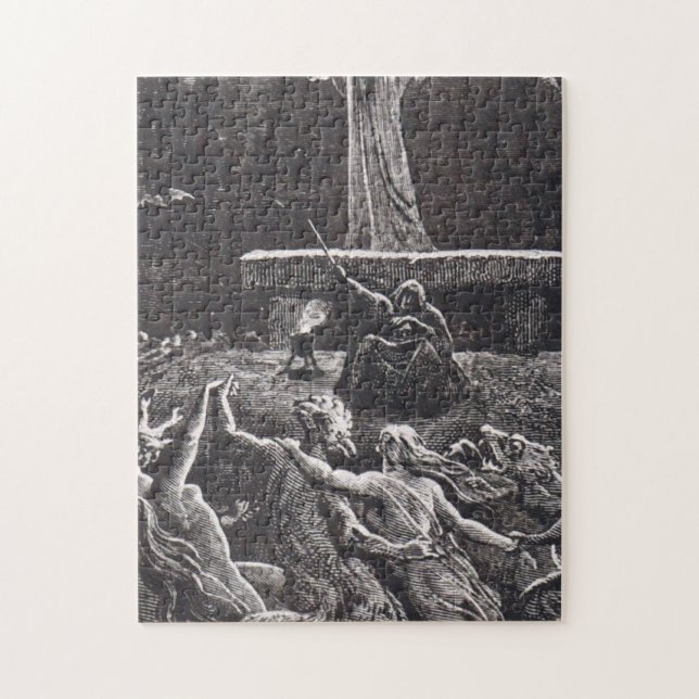 Puzzle Dancing At The Sabbath (Vertical)