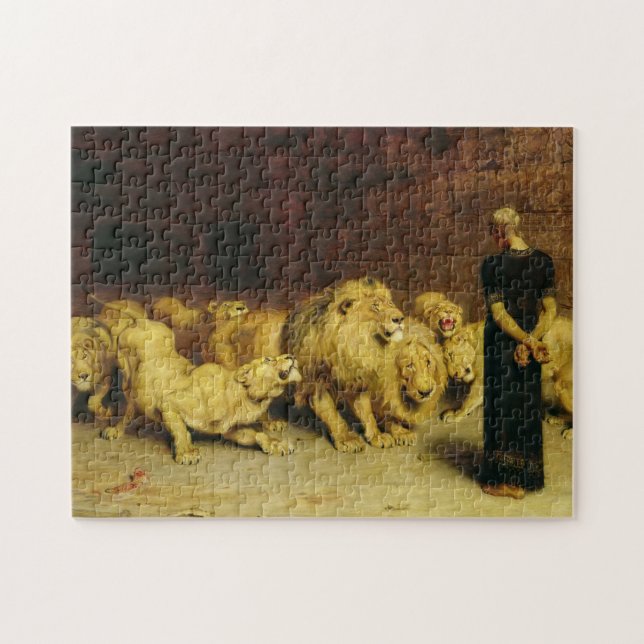 Puzzle Daniel in the Lions' Den, 1872 par Briton Riviere (Horizontal)