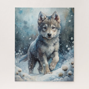 Puzzle d'animal de neige